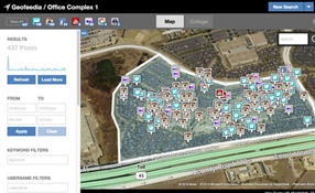 Accessing social media as a tool for physical security with Geofeedia