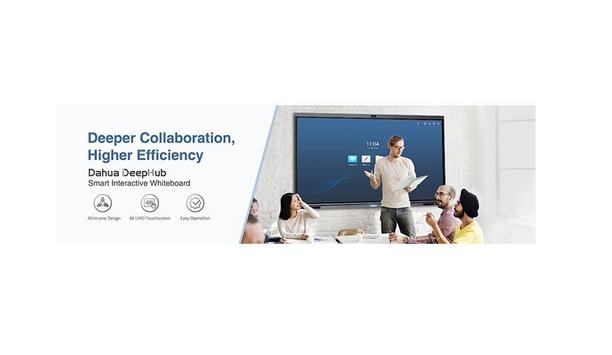 Dahua Technology unveils DeepHub smart interactive whiteboard for efficient and collaborative video conferencing