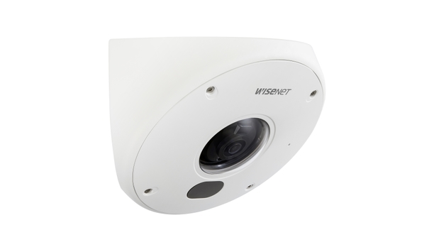 Hanwha Techwin unveils Wisenet TNV-7010RC corner mount camera for secure room environments