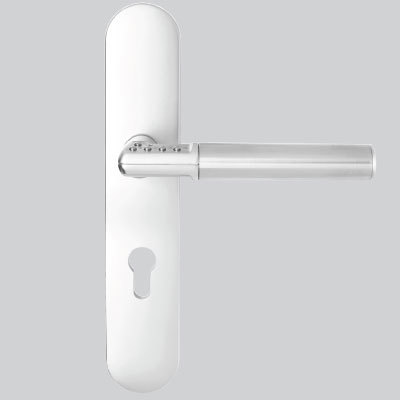 ASSA ABLOY 8834 Electronic locking device ASSA ABLOY Code Handle 8834 long plate door handle with built-in code lock