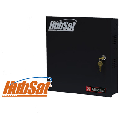 Altronix HubSat8D CCTV transmission system Altronix HubSat8D passive UTP transceiver hub with integral camera power