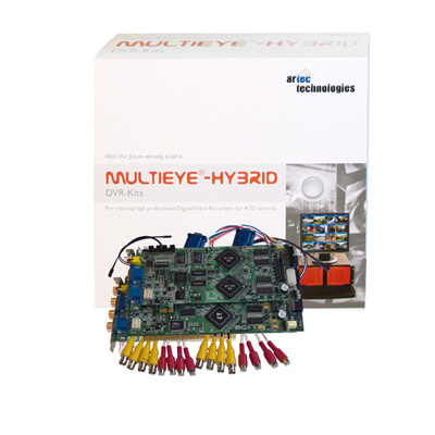artec MP8200-EX Digital video recorder (DVR) artec MP8200-EX MPEG 4 DVR kits with on-board compression
