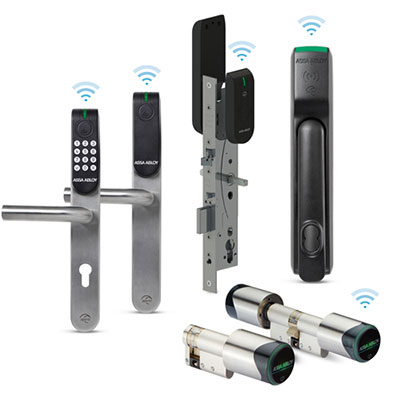 ASSA ABLOY - Aperio® L100 Lock Electronic locking device ASSA ABLOY Aperio®: Integrate security doors into access control systems at a low price