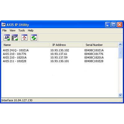 Axis Communications Axis Ip Utility Cctv Software Specifications Axis Communications Cctv Software
