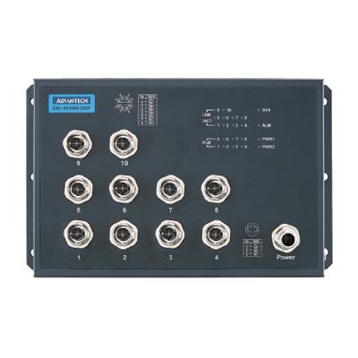 BCDVideo BCD-RSS-802U CCTV switcher BCDVideo BCD-RSS-802U EN50155 10-port Unmanaged PoE M12 Full Giga Ethernet Switch 72/96/110 V