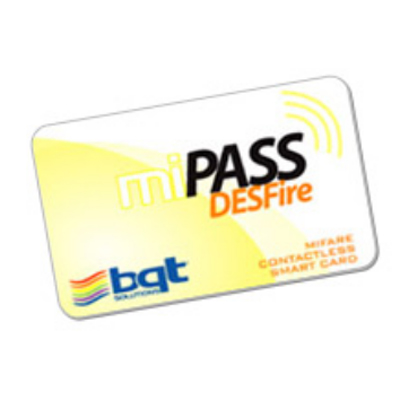 Bosch Security Systems miPASS DESFire Access control card/ tag/ fob Bosch Security Systems miPASS DESFire smart card has a write endurance of 100,000 cycles