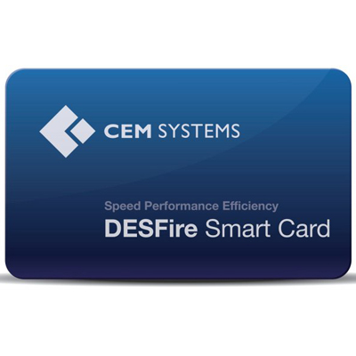CEM CRD/218/008 Access control card/ tag/ fob CEM CRD/218/008 DESFire contactless smart card