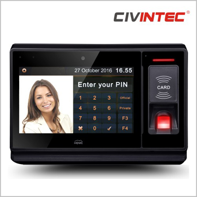 CIVINTEC uTouch Access control system CIVINTEC uTouch: Programmable, general-purpose intelligent terminal