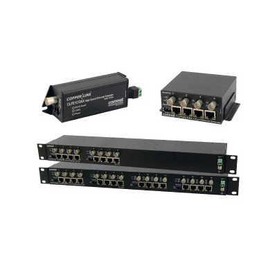ComNet CLFE1COAX CCTV transmission system ComNet CLFE1COAX 1 port coax ethernet extender