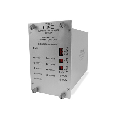 ComNet FVT/FVR8012(M,S)1 CCTV transmission system ComNet FVT/FVR8012(M,S)1 10-bit digitally encoded video transmission