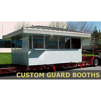 Delta Scientific CK568 Guard booth Delta Scientific Corporation CK568 custom booth