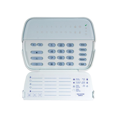 DSC RFK5516 Intruder alarm system control panel DSC RFK5516 PowerSeries 16-zone LED keypad with built-In wireless receiver