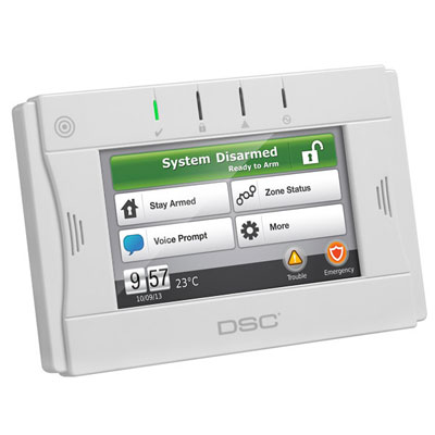 how to unlock dsc alarm panel