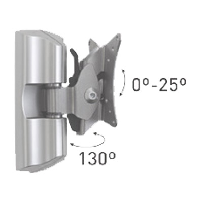 Geutebruck TFT/WB/2M CCTV camera mount Geutebruck TFT/WB/2M - an ultra-modern wall mount for CCTV TFT monitors