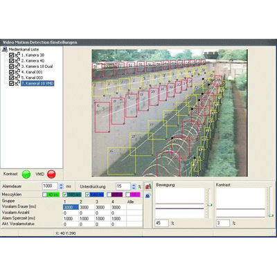 Geutebruck Video Motion Detection CCTV software Geutebruck Video Motion Detection CCTV software with integrated picture-content monitoring