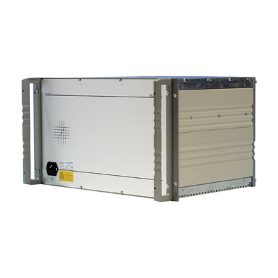 Geutebruck VX3-BGT8/2 CCTV switcher Geutebruck ViCros III VX3-BGT8/2 - 6 HU x 19“ sub-rack with PSU