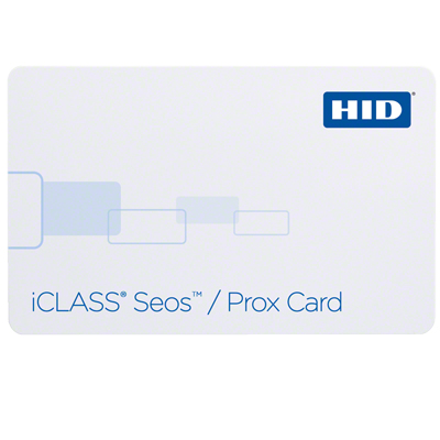 HID 510x iCLASS® Seos™ + Prox Card Access control card/ tag/ fob HID 510x iCLASS® Seos™ + Prox Card of dual frequency