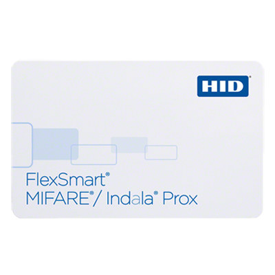 HID FPMXI FlexPass® MIFARE / Indala® Combo Smart Card Access control card/ tag/ fob HID FPMXI FlexPass® MIFARE / Indala® Combo Smart Card