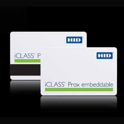 HID iCLASS Prox Embeddable Access control card/ tag/ fob HID iCLASS Prox Embeddable combination contactless smart card and proximity card
