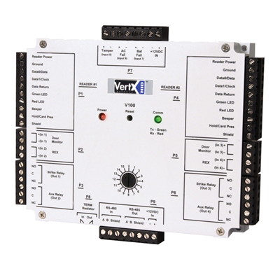 HID VertX V200 Door Access Control Input Monitor Interface CBORD V200 