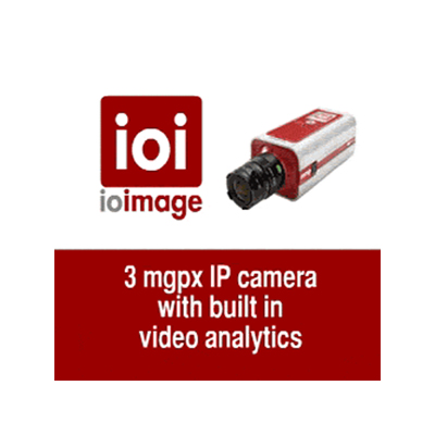 ioimage Ltd ioicam mmp100dn IP camera ioimage have launched a new 3-megapixel IP camera with high-performance video analytics built in