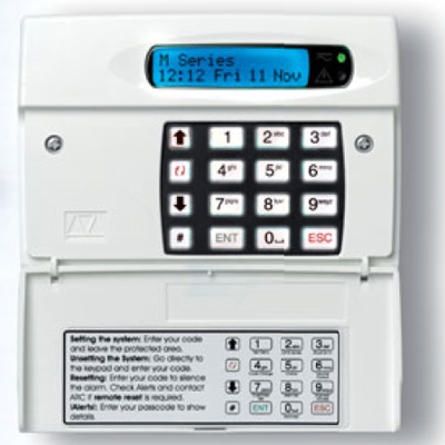 Menvier Security M800 Intruder alarm system control panel ...