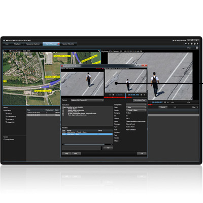 Milestone XProtect Smart Wall 2013 CCTV software Milestone XProtect Smart Wall 2013 surveillance Software
