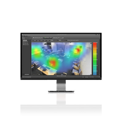 Mirasys Activity Map (MAP) CCTV software Mirasys Activity Map (MAP) for identifying hotspots, cold zones and bottlenecks
