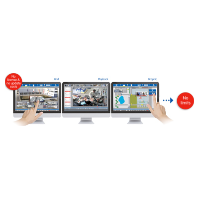 MOBOTIX MxMC 1.1 CCTV software MOBOTIX MxMC 1.1 includes full range of professional VMS functions & free one-day training