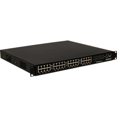 LifeSafety Power NPR250-16M CCTV switcher NetPower NPR250-16M 16 port managed midspan injector