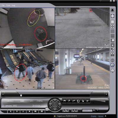 NICE Tailgating Detection CCTV software NICE Tailgating Detection