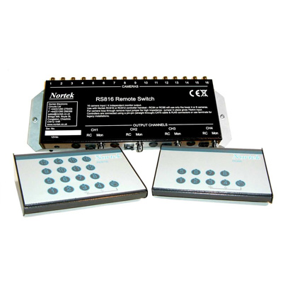 Nortek RC816A CCTV switcher Nortek RC816A remote control handset for RS816 and alarms