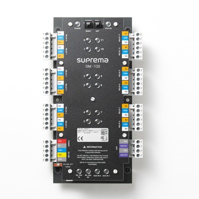Suprema OM-120 Access control system accessory Suprema OM-120 Multiple Output Extension Module