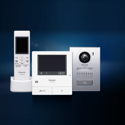 Panasonic VL-SWD501EX/UEX Audio, video or keypad entry Panasonic VL-SWD501EX/UEX wireless video intercom system