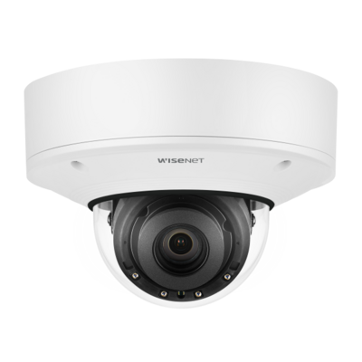 Hanwha Techwin PNV-A9081R IP Dome camera Hanwha Techwin PNV-A9081R 4K IR Outdoor Vandal Dome AI Camera