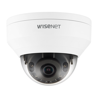 Hanwha Techwin QNV-8010R 5 MP network IR vandal resistant dome camera with 2.8mm lens