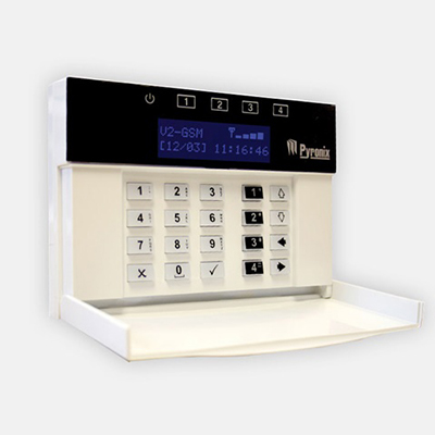 Pyronix V2 GSM Speech Dialer Intruder alarm communicator Pyronix V2 GSM Speech Dialer for sending out alarm voice messages or SMS messages after an activation to an input