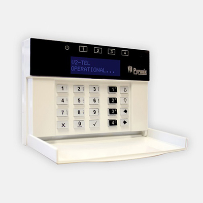 Pyronix V2 TEL Speech Dialer Intruder alarm communicator Pyronix V2 TEL Speech Dialer with on-board microphone and speaker