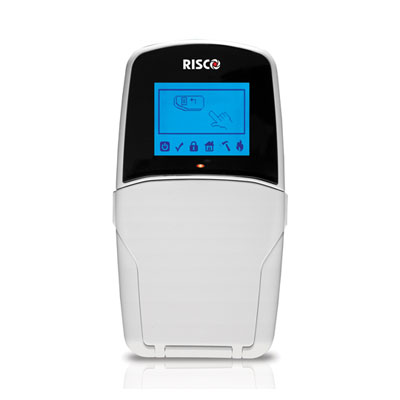 RISCO Group 2-Way Wireless Slim Keypad Intruder alarm system control panel RISCO Group 2-Way Wireless Slim Keypad