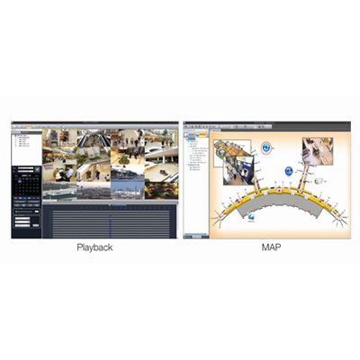 Hanwha Techwin SVM-S1 CCTV software Hanwha Techwin America Techwin SVM-S1 centralised video management software
