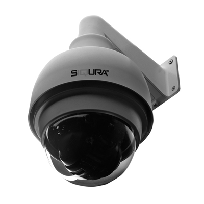 Siqura MD12A Dome camera Siqura MD12A vandal resistant outdoor dome camera with IP66 protection