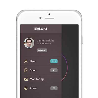 Suprema BioStar 2 Mobile Access control software Suprema BioStar 2 Mobile application for managing BioStar 2 anywhere