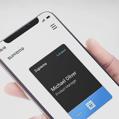Suprema Mobile Card Access control software Suprema Mobile Card management module