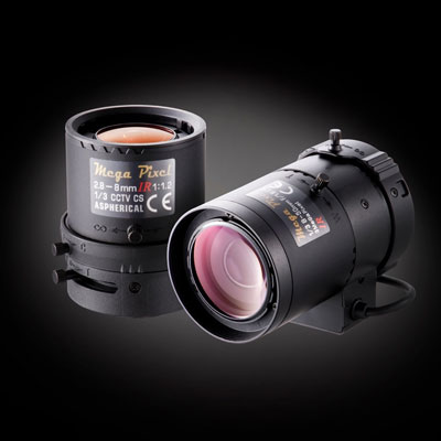 Tamron M13VG288IR CCTV camera lens Tamron features its double Vari-Focal solution