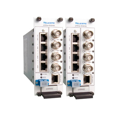 Teleste CFO432 Fibre optics, telemetry receivers, transmitters, transceivers Teleste CFO432 4-channel video link