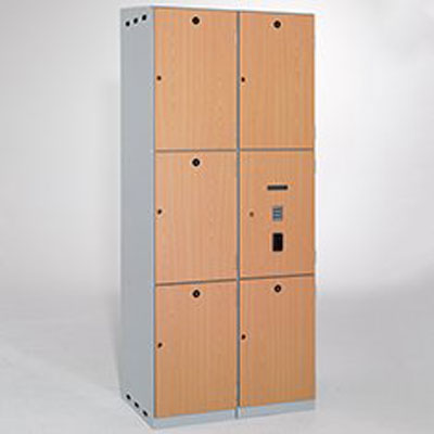 Traka Bespoke lockers Access control system Traka Bespoke keyless lockers