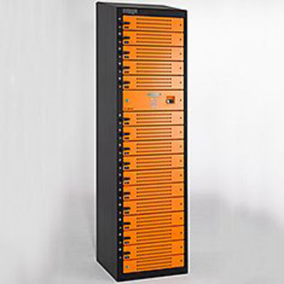 Traka Electronic lockers Access control system Traka Electronic lockers easy to install keyless lockers