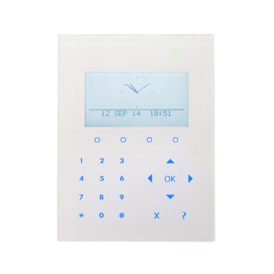Vanderbilt SPCK520.100-N Intruder alarm system control panel Vanderbilt SPCK520.100-N compact keypad with graphical display and audio