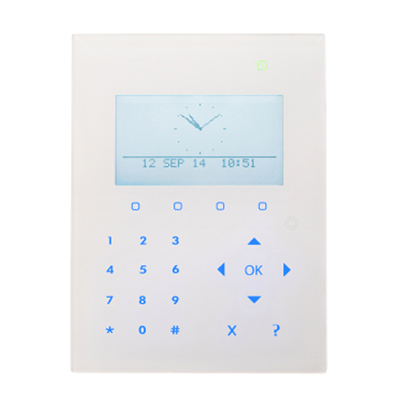 Vanderbilt SPCK521 Audio, video or keypad entry Vanderbilt SPCK521 compact keypad with graphical display, card reader and audio
