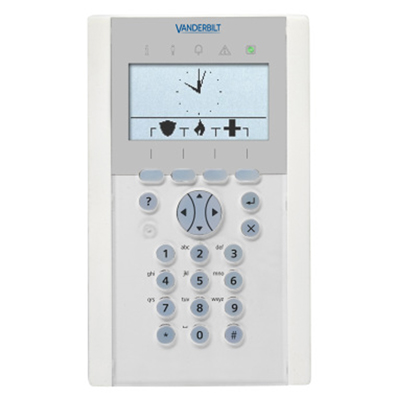 Vanderbilt SPCK620.100 Electronic keypad Vanderbilt SPCK620.100 LCD keypad with graphical display